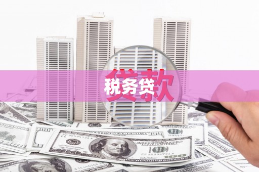 抚顺税务贷
