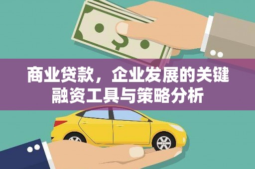 抚顺商业贷款，企业发展的关键融资工具与策略分析