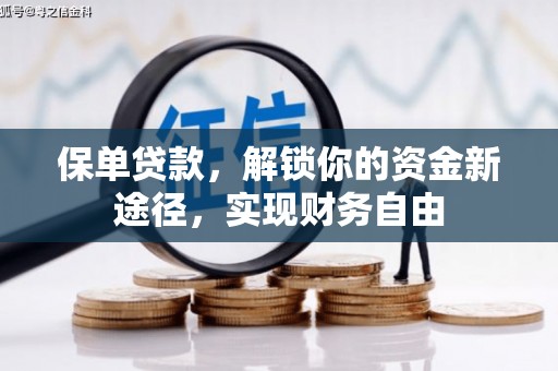 抚顺保单贷款，解锁你的资金新途径，实现财务自由