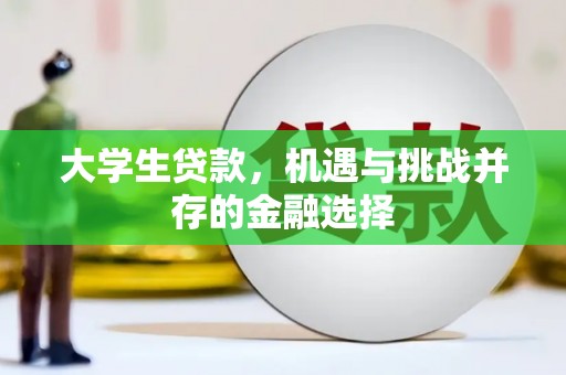 抚顺大学生贷款，机遇与挑战并存的金融选择