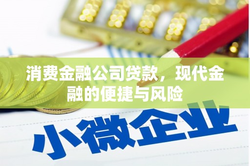 抚顺消费金融公司贷款，现代金融的便捷与风险