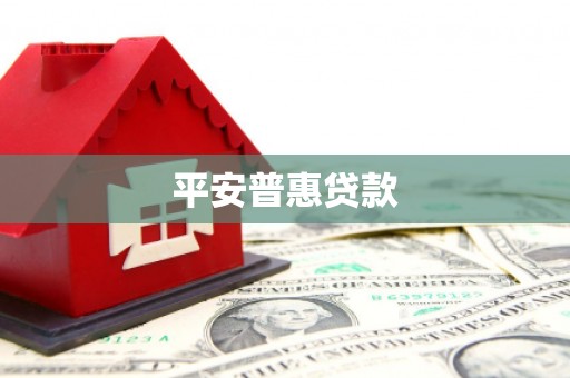 抚顺平安普惠贷款